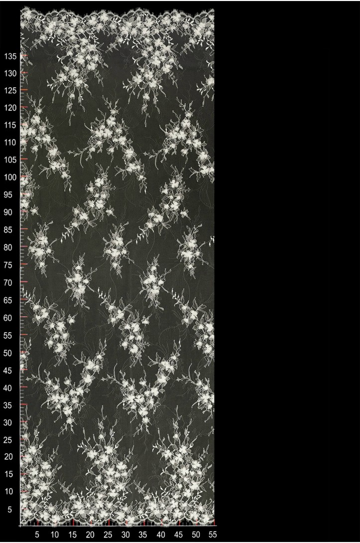 LACE 3D FRENCH W32359 PODKŁAD ZDOB