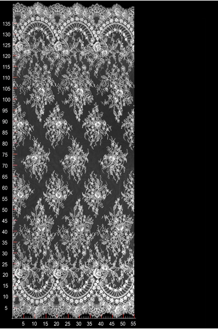 FRENCH LACE W36384 KORD ZDOB