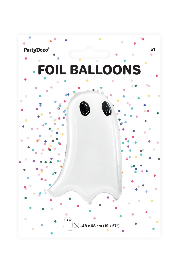 Foil balloon Ghost 48 x 68 cm