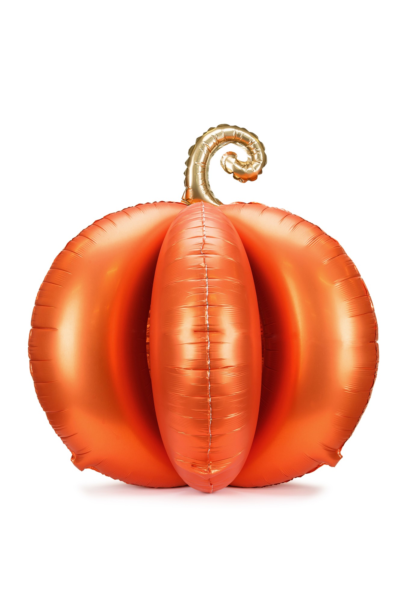 Standing 3D foil balloon Pumpkin 90x90cm