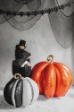 Standing 3D foil balloon Pumpkin 90x90cm