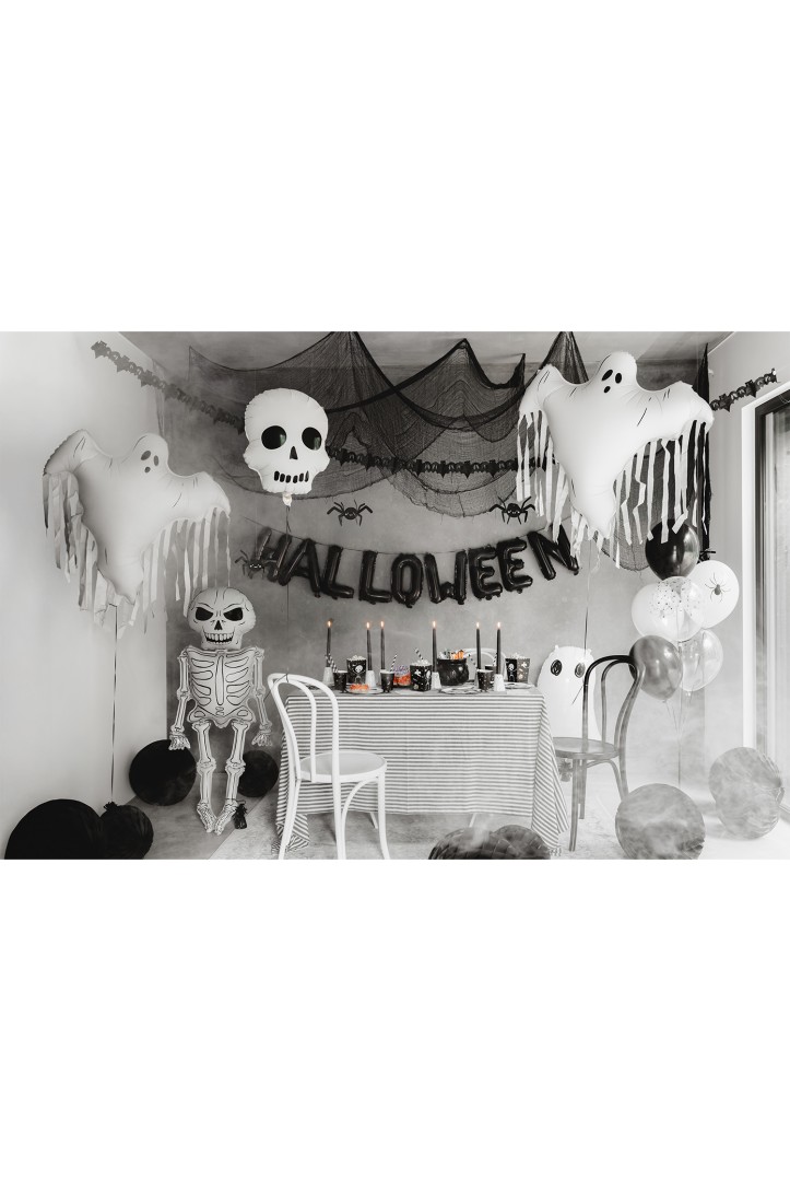 Foil balloon "Ghost" with tassels 93x86 cm