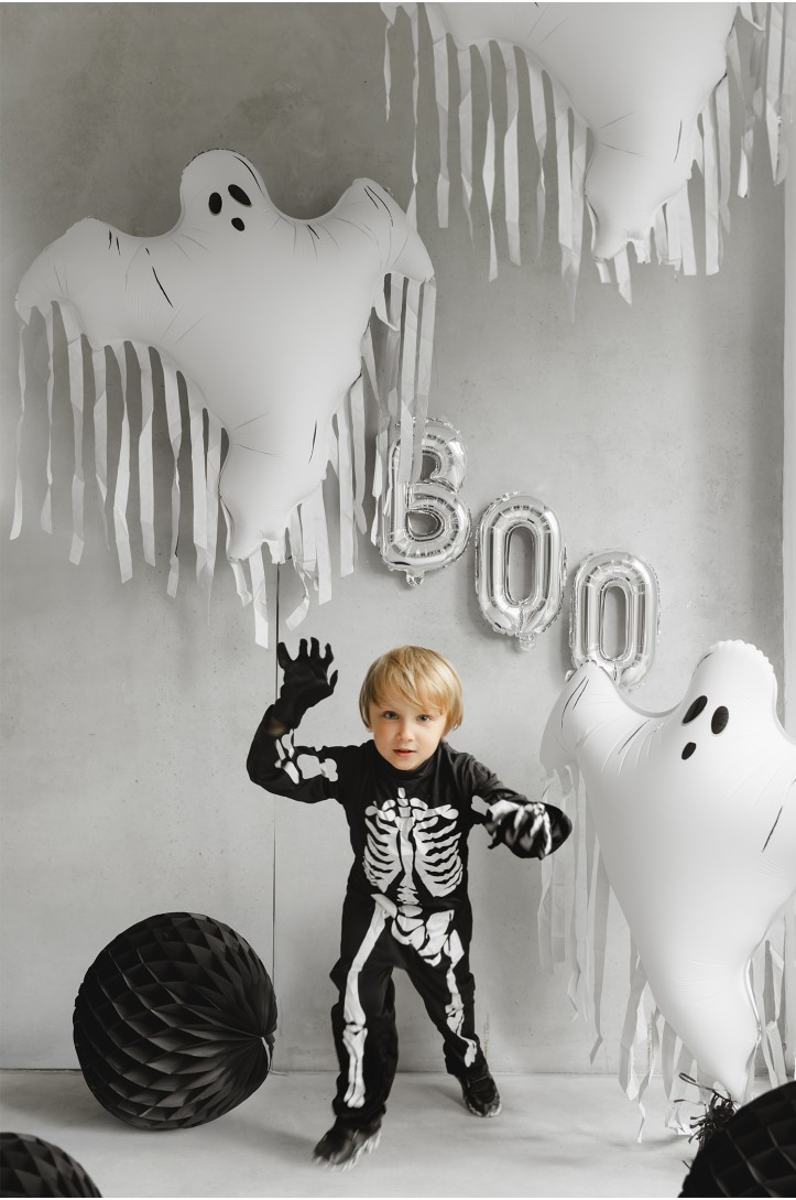 Foil balloon "Ghost" with tassels 93x86 cm