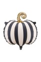 Foil balloon Pumpkin Black&White 39x38 cm