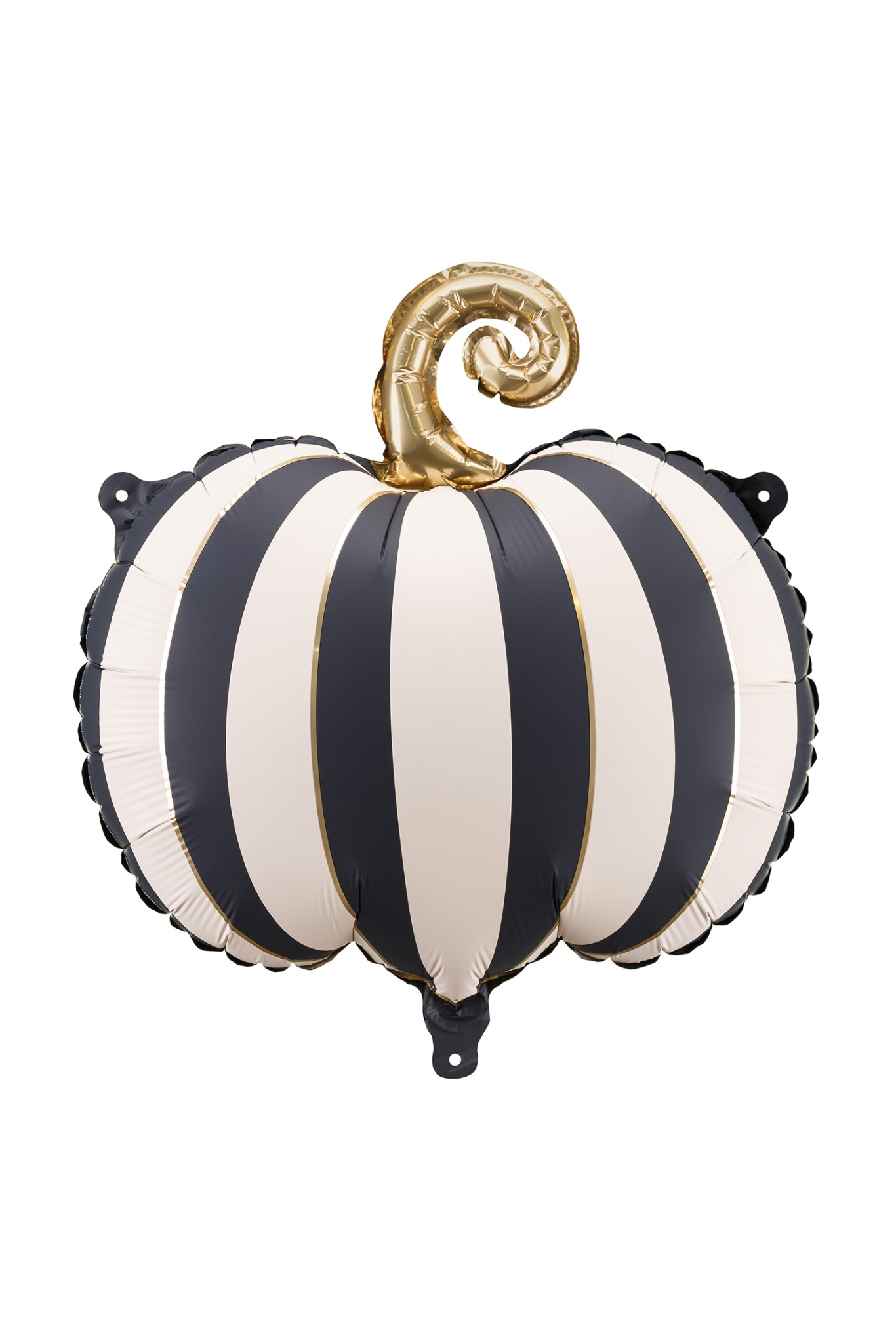 Foil balloon Pumpkin Black&White 39x38 cm