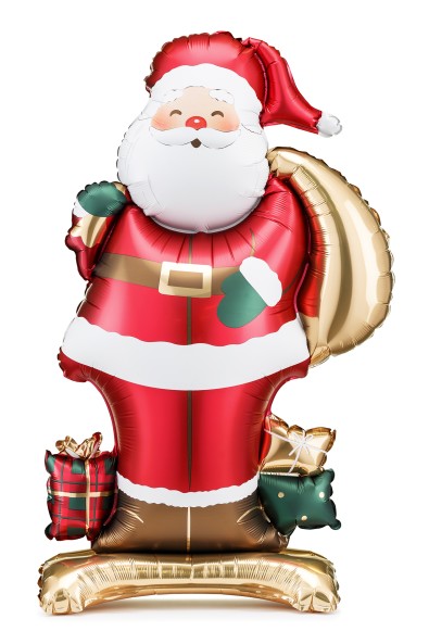 Standing foil balloon Santa Claus