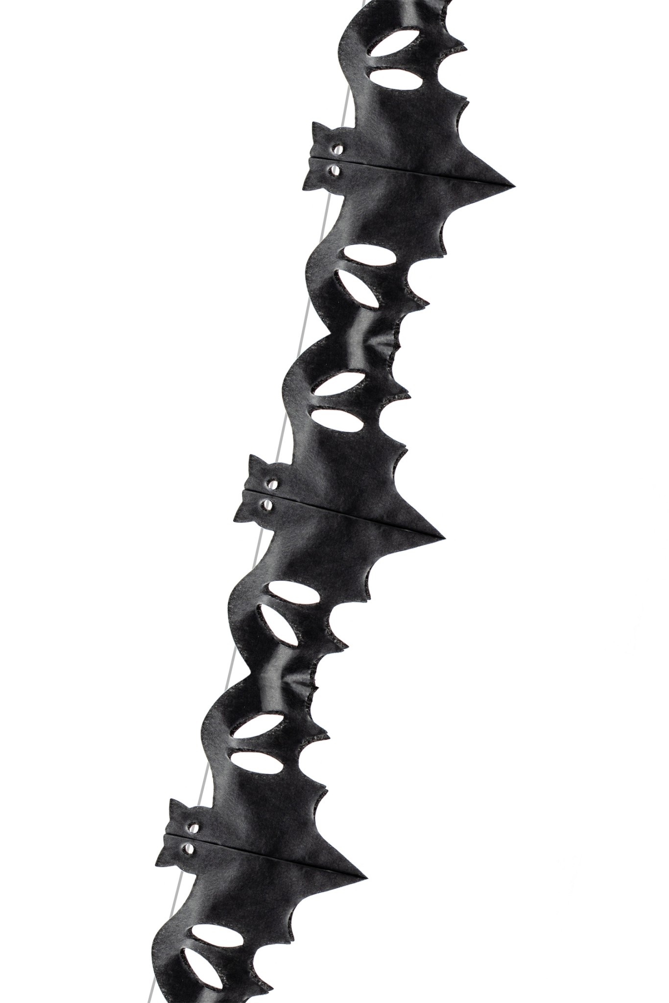 Tissue paper garland Bats