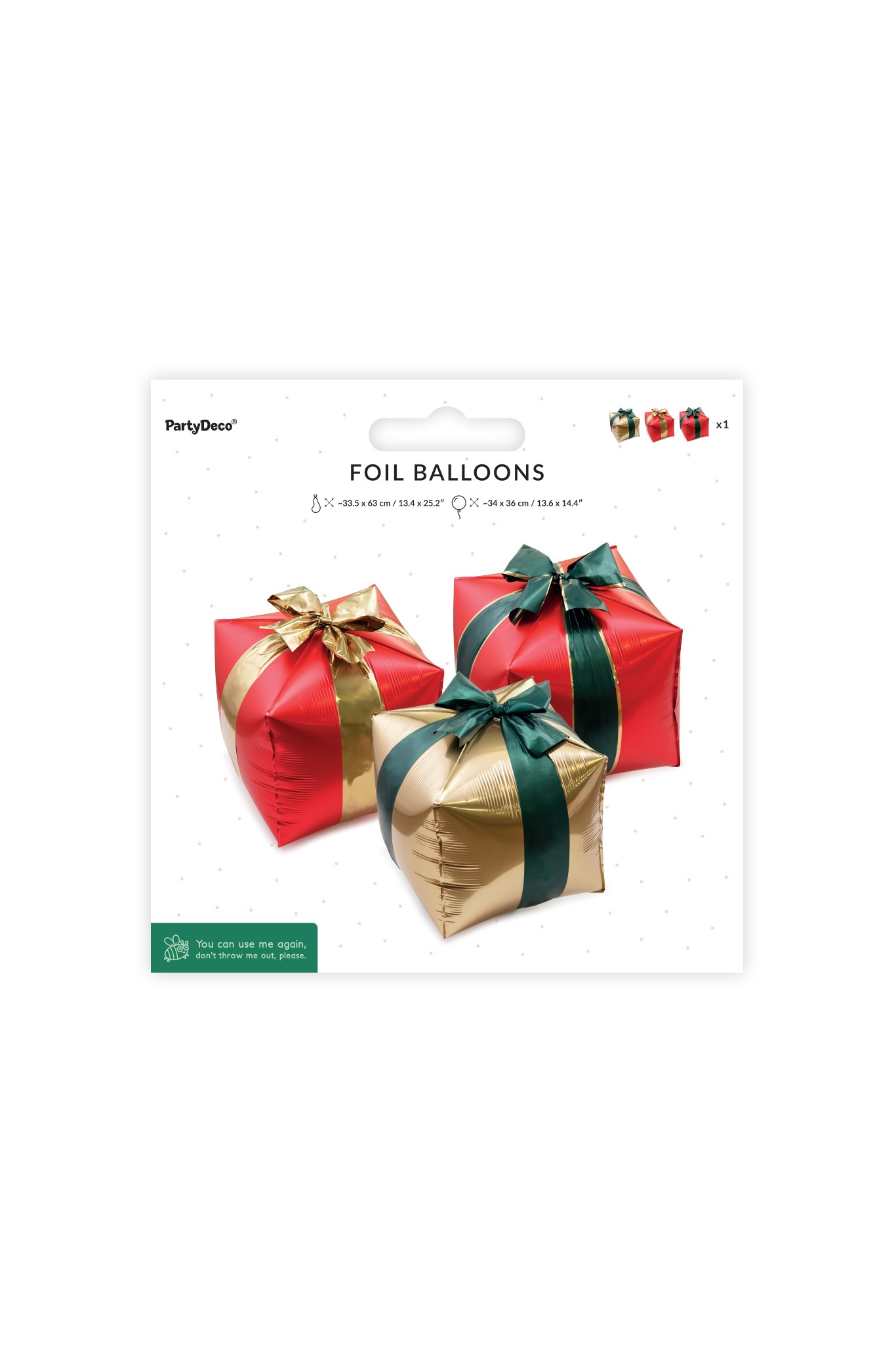 Balony foliowe Prezenty