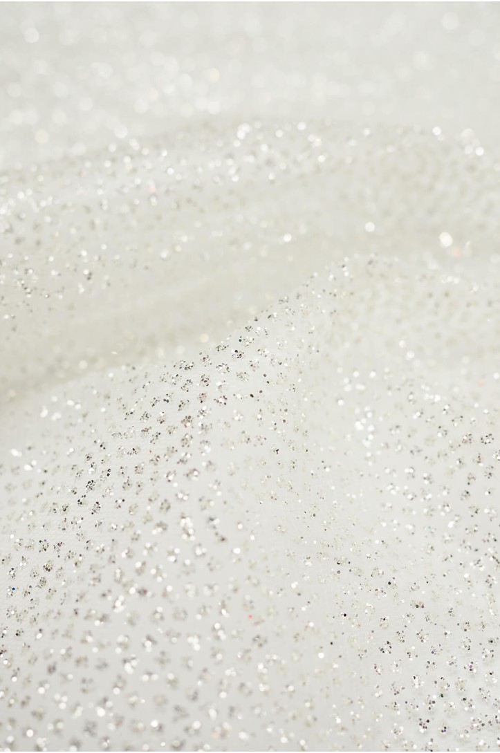 VL0009-1  GLITTER TULLE dense dots decoration