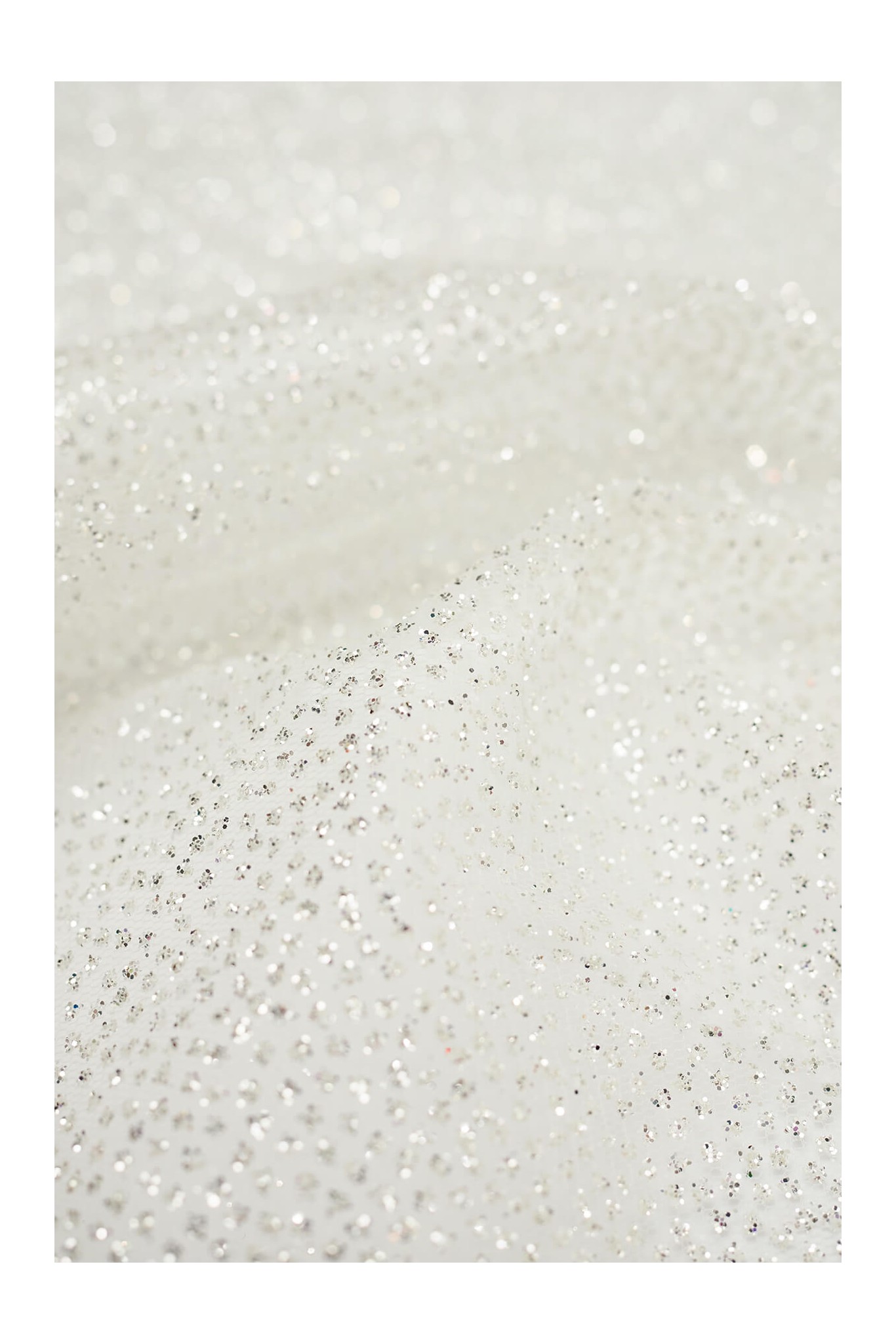 VL0009-1  GLITTER TULLE dense dots decoration