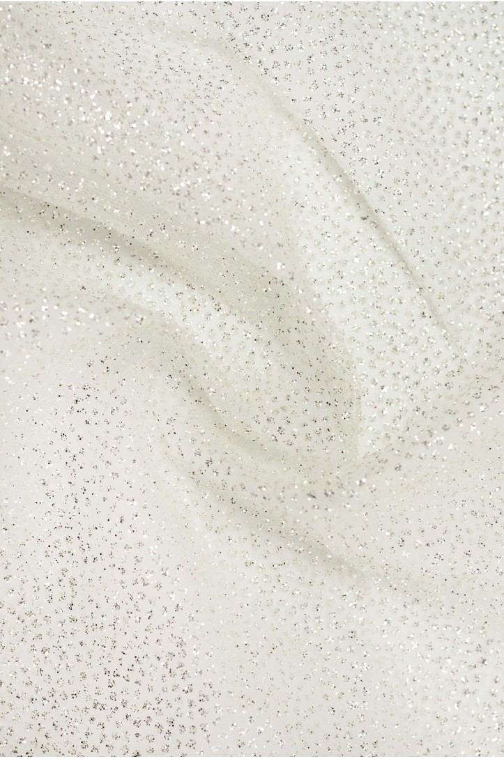 VL0009-1  GLITTER TULLE dense dots decoration