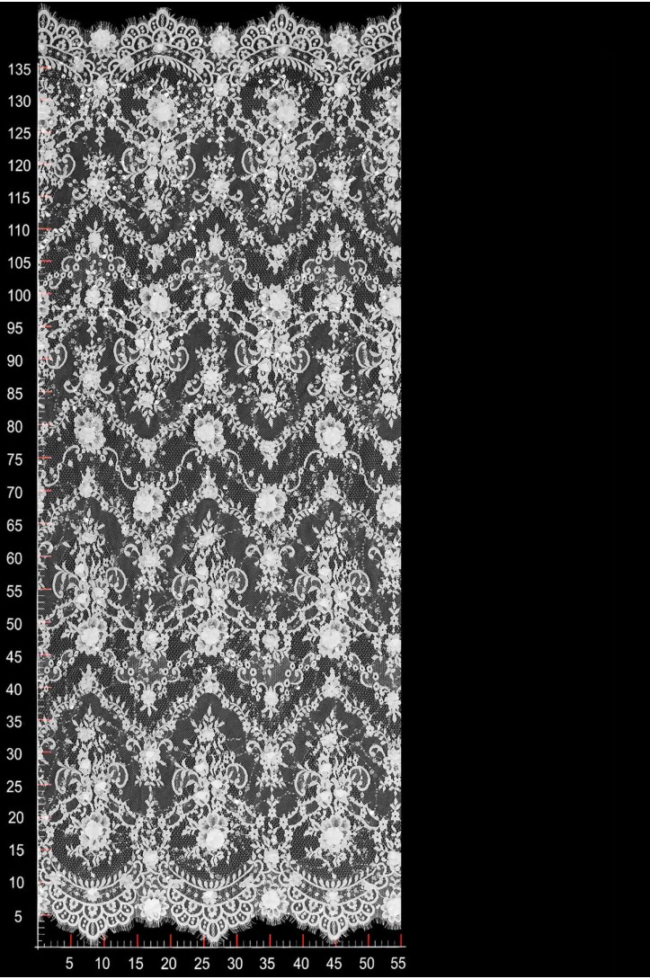 LACE 3D FRENCH VL563673 PODKŁAD ZDOB