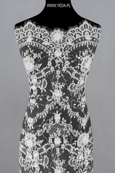 BRAUTSPITZE 3D FRANZÖSISCHE VL563673 PODKŁAD ZDOB