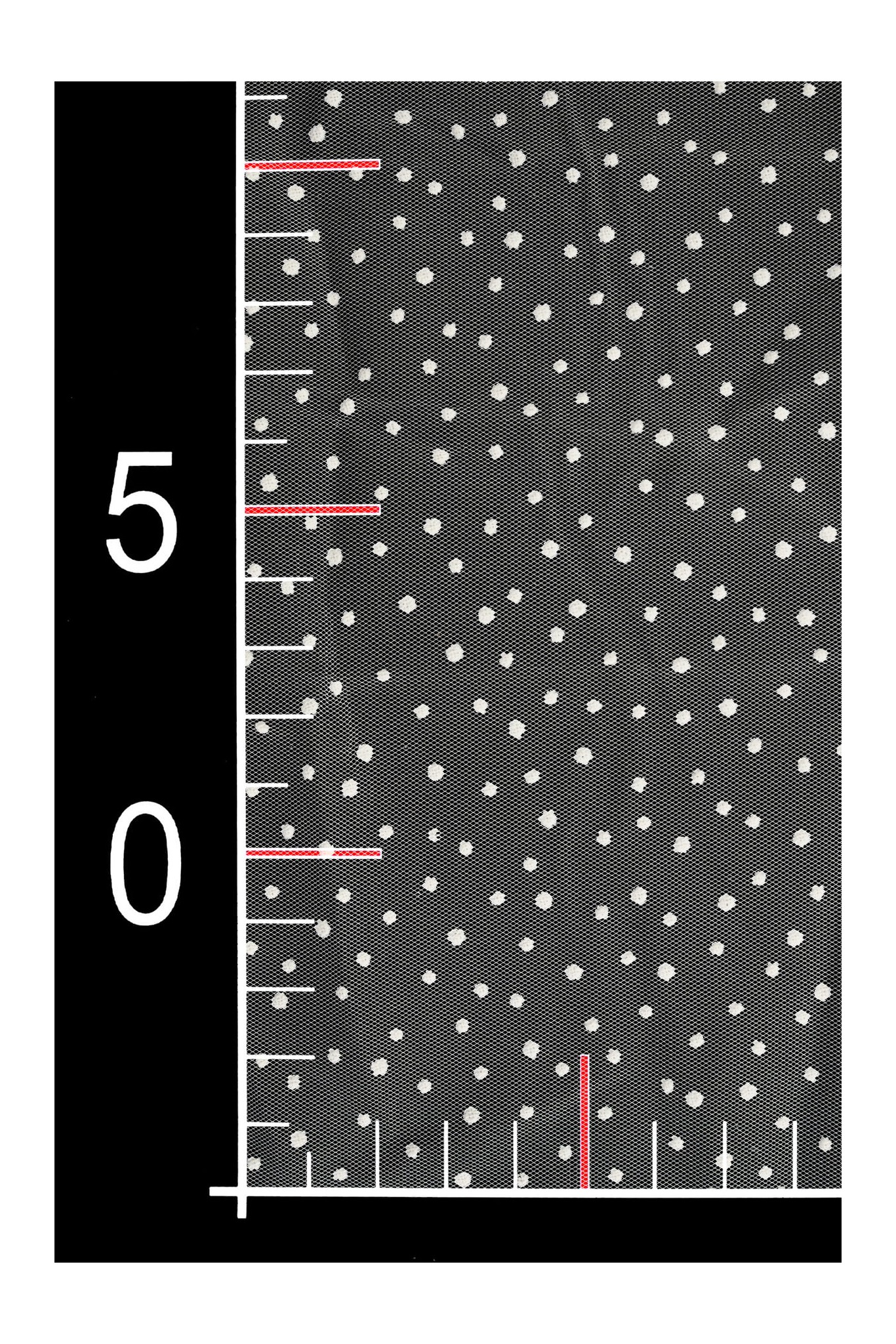 WEICH TÜLL GEPUNKTET P8-208