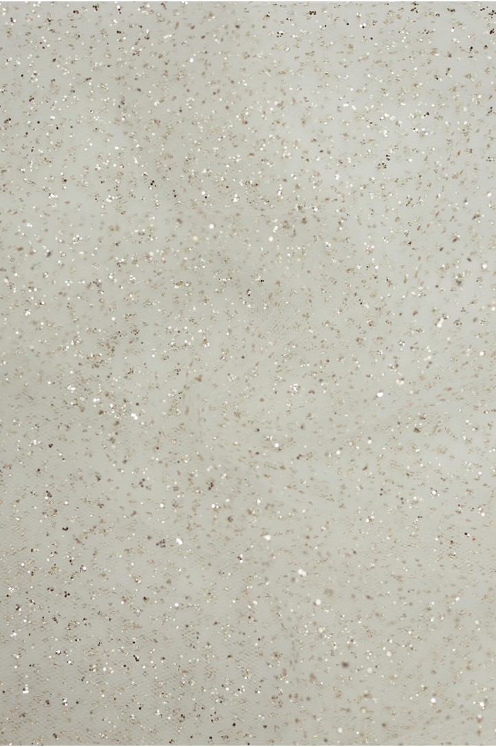 TULLE WITH GLITTER LERLEM stretchy