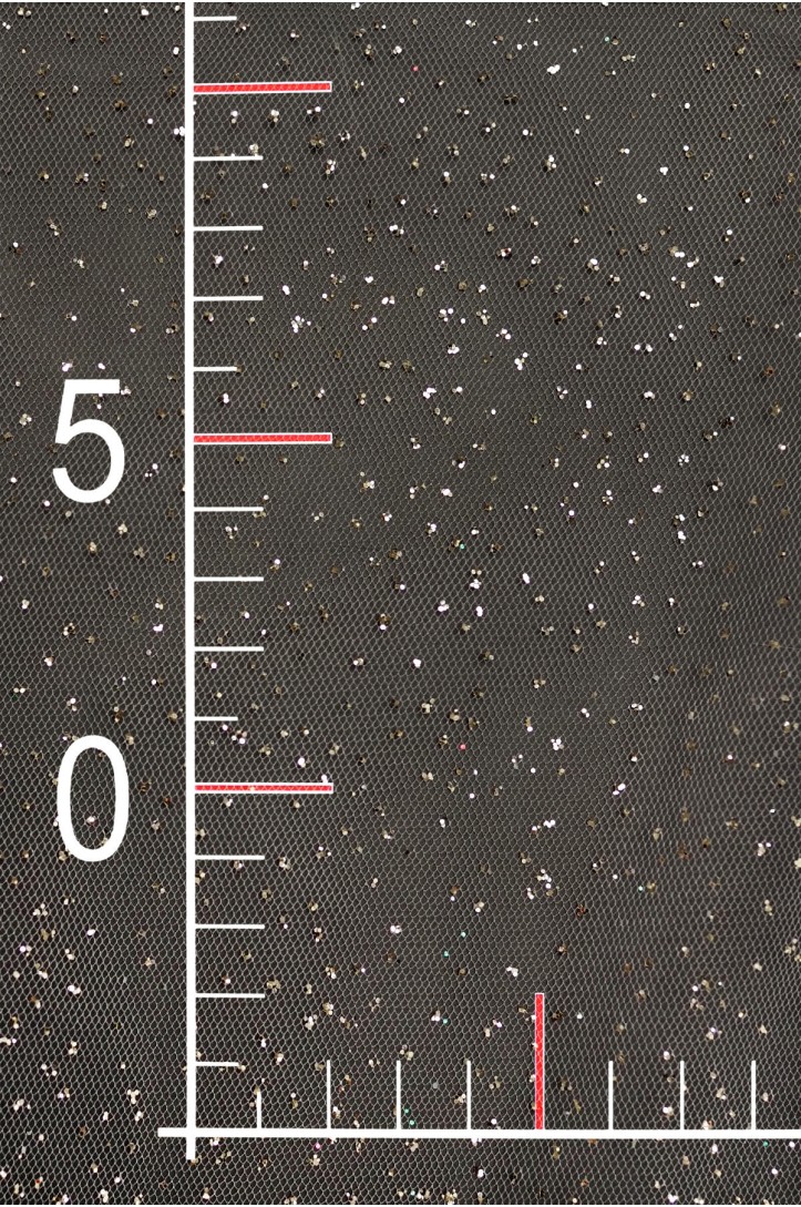 Sample TULLE WITH GLITTER LERLEM stretchy
