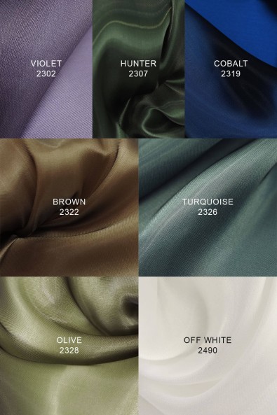 Sample Satin-organdy SKYSHINE SATIN