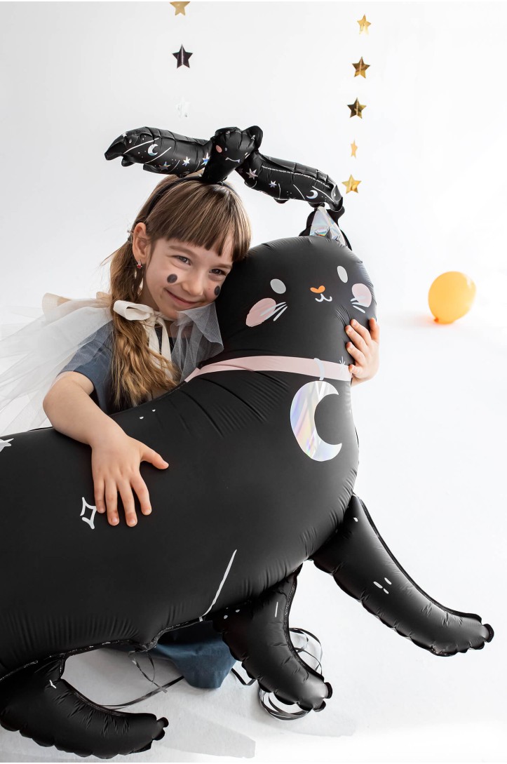 Balon foliowy Kot czarny
