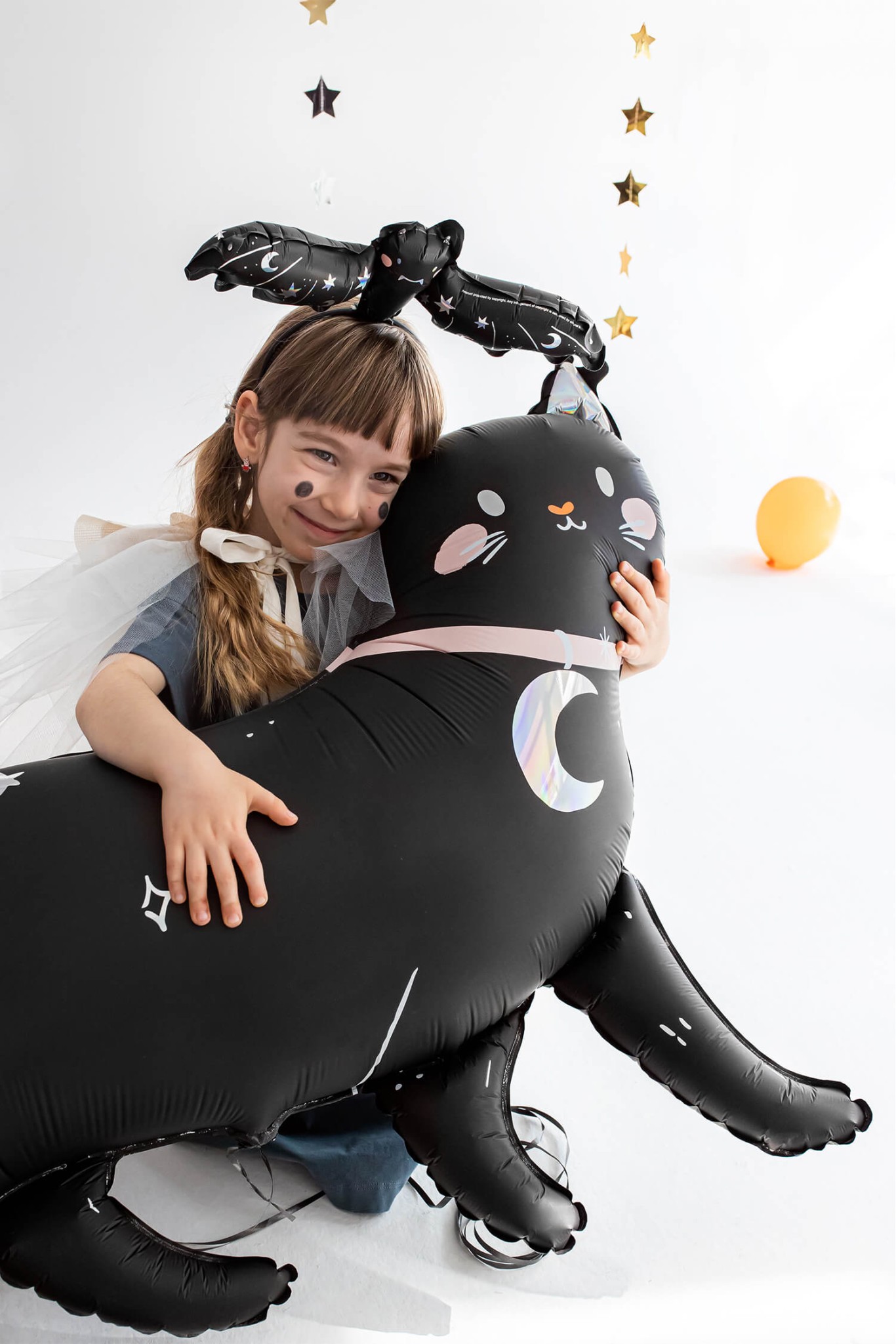 Folienballon Katze schwarz