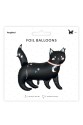 Folienballon Katze schwarz