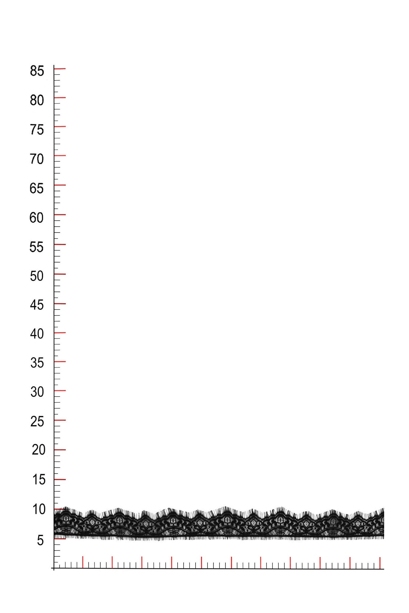 FRANZÖSISCHE BAND VL7049 KORD BLACK