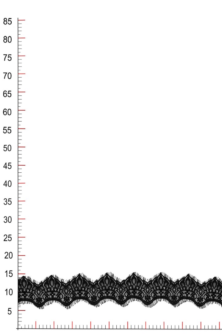 FRENCH TRIM VL110754 KORD BLACK