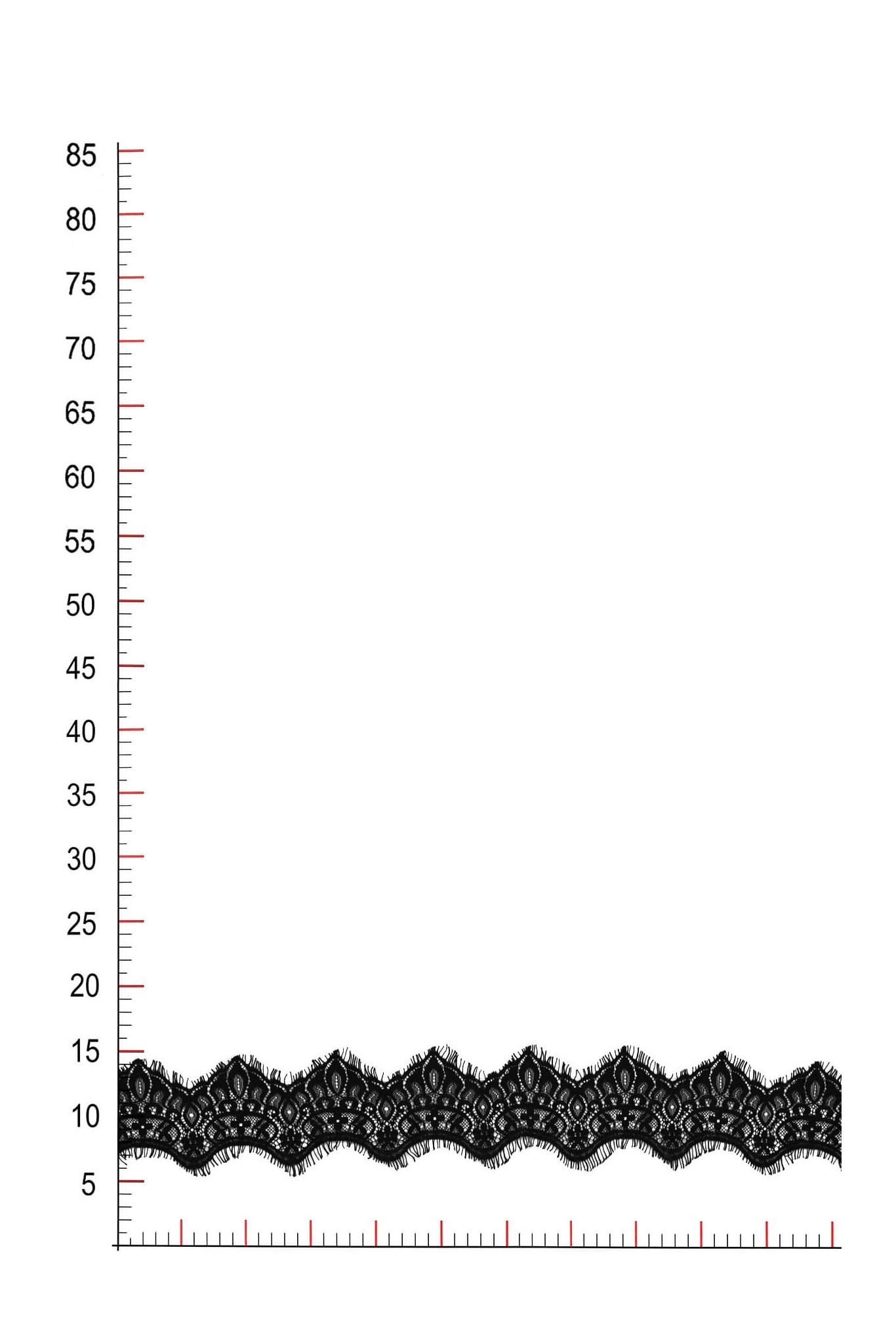TAŚMA FRANCUSKA VL110754 KORD BLACK