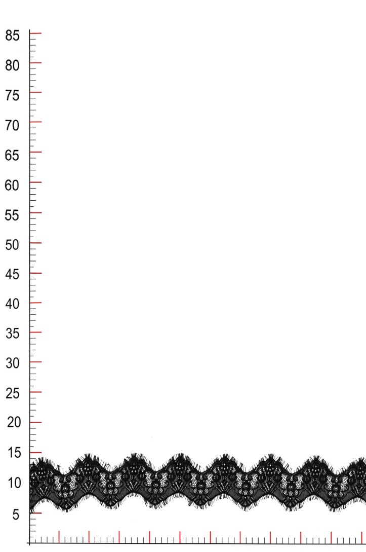 FRENCH TRIM VL111020 KORD BLACK