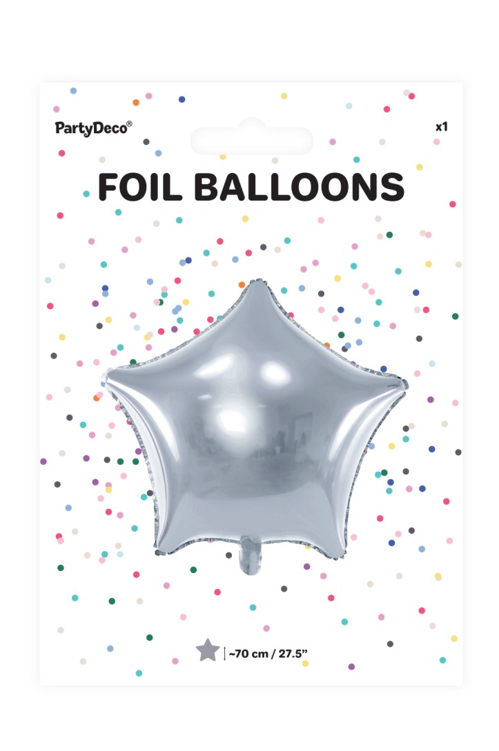 Metallic Foil Balloon Star 70 cm