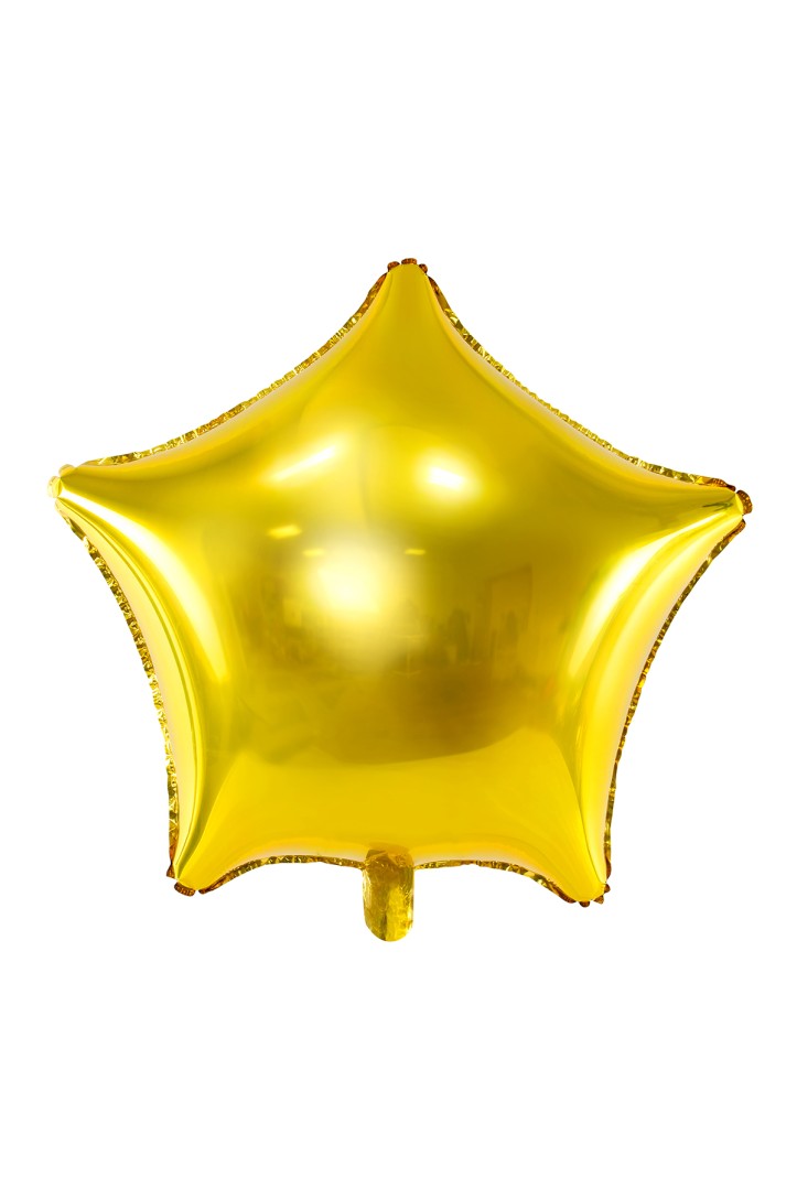 Metallisierter Folienballon Sternform 70 cm