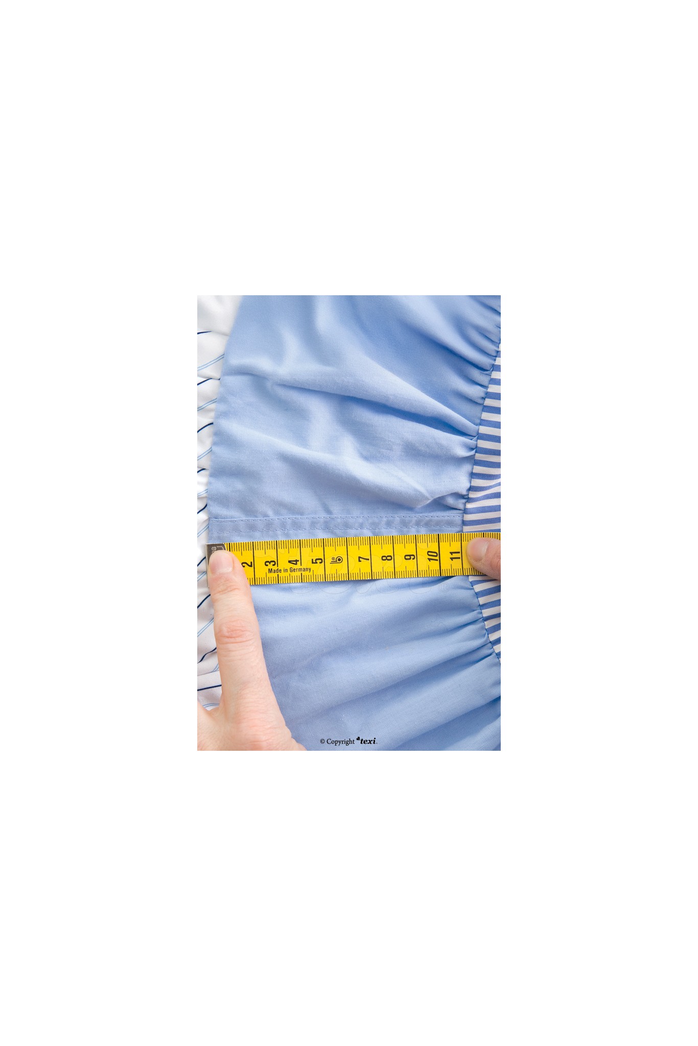 Tailor's tape measure, length 150 cm, width 19 mm