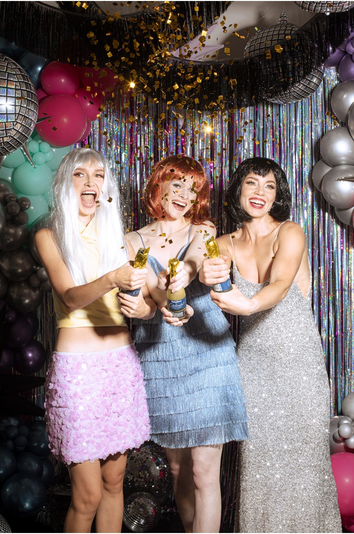 Tuba z konfetti Szampan 20,5cm