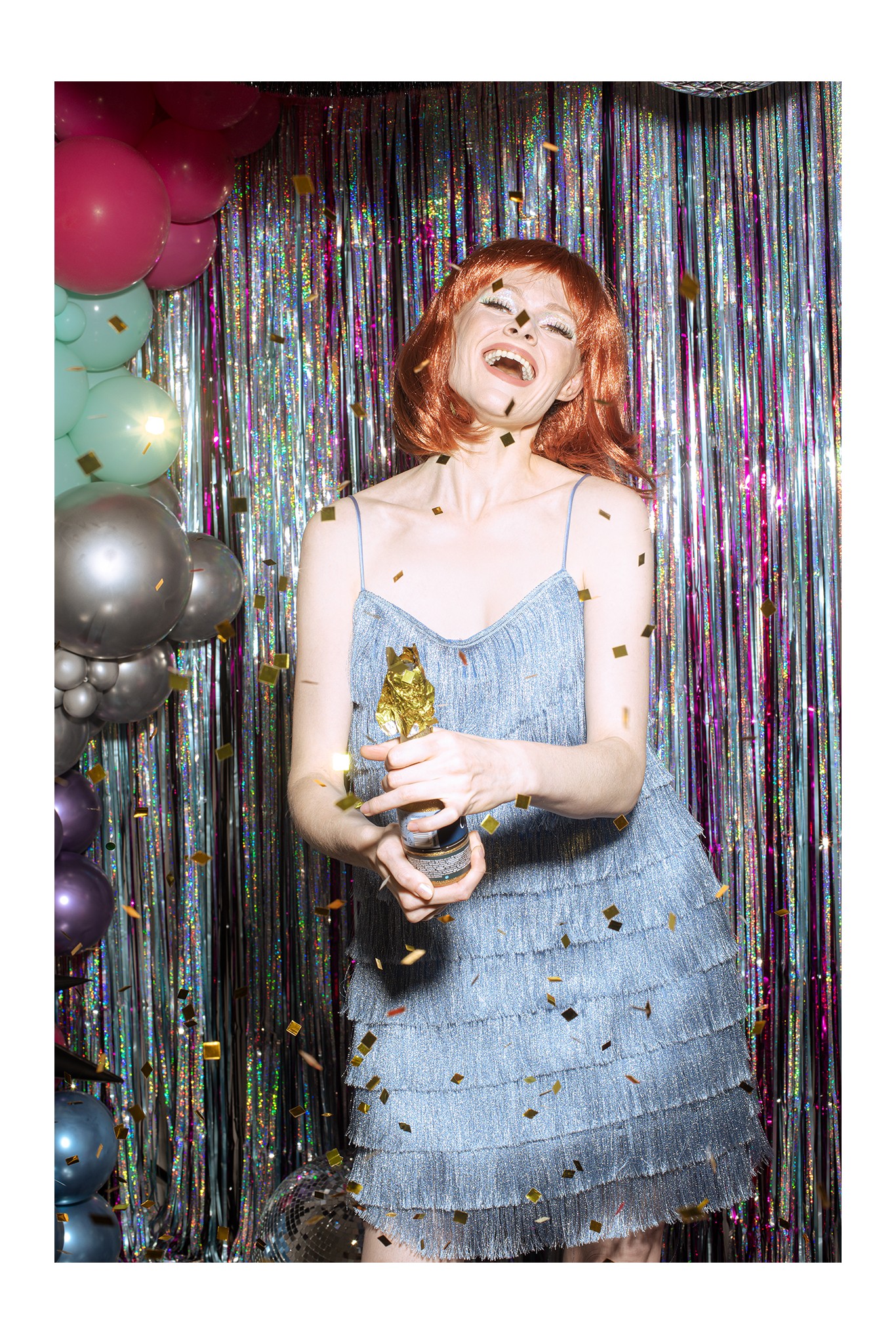 Champagne Confetti Cannon 20,5 cm