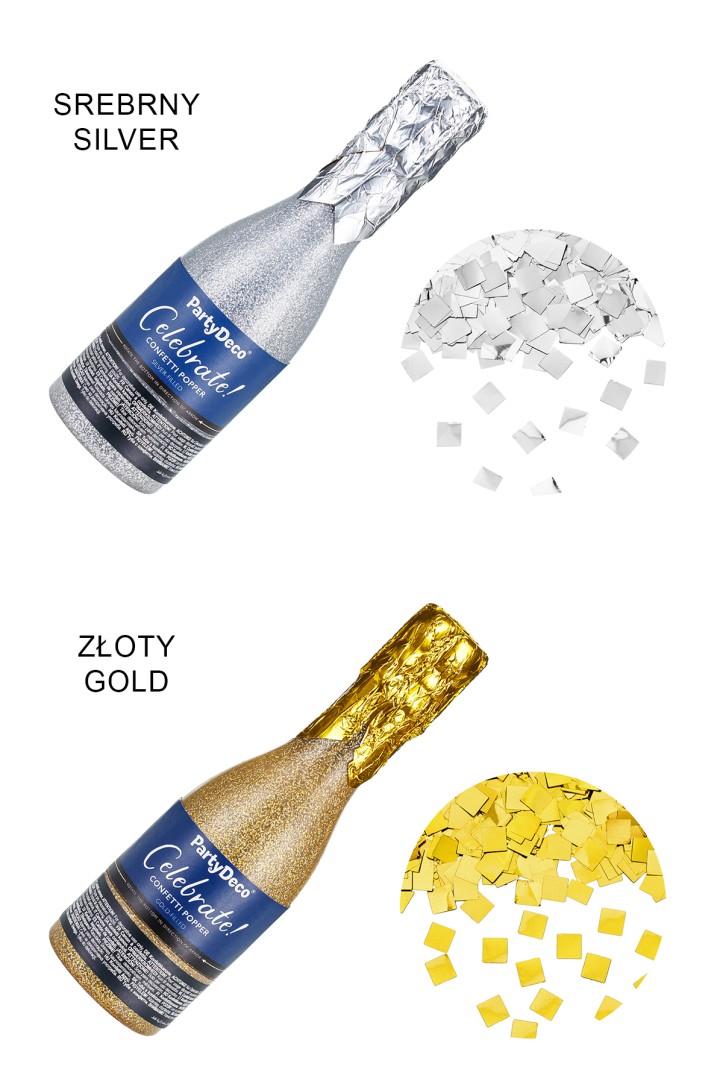 Champagner-Konfetti-Kanone 20,5 cm