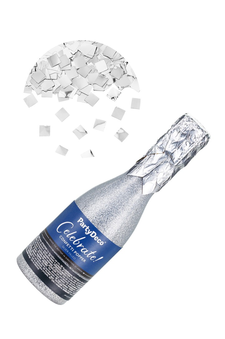 Tuba z konfetti Szampan 20,5cm