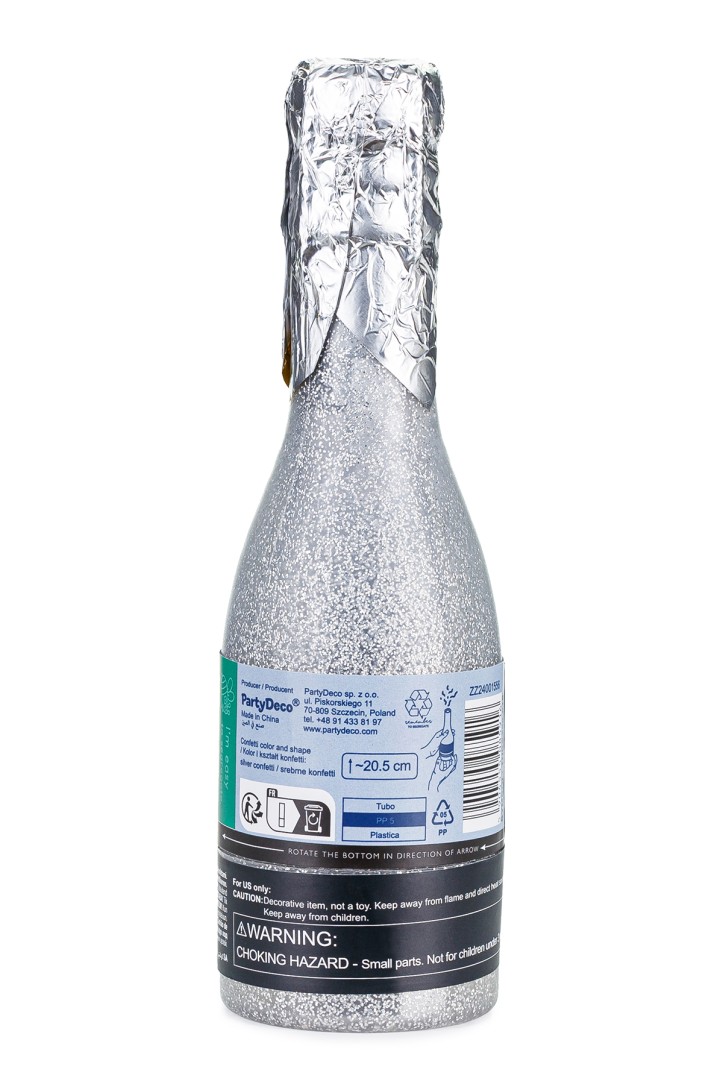 Champagne Confetti Cannon 20,5 cm
