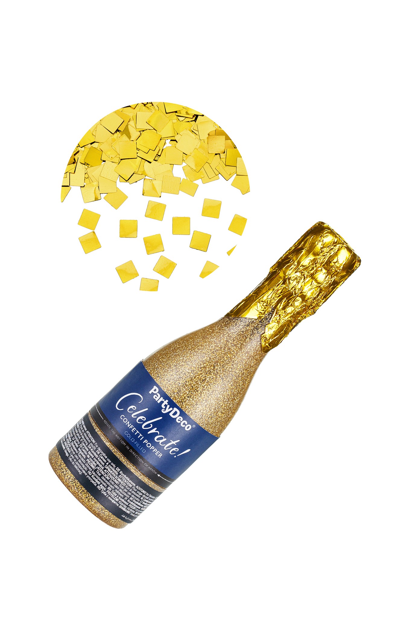 Champagne Confetti Cannon 20,5 cm