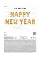 Balon foliowy metalizowany Happy New Year