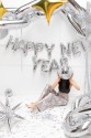Metalized foil balloon Happy New Year