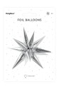 Star foil balloon 3D FB68M