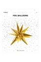 Star foil balloon 3D FB68M