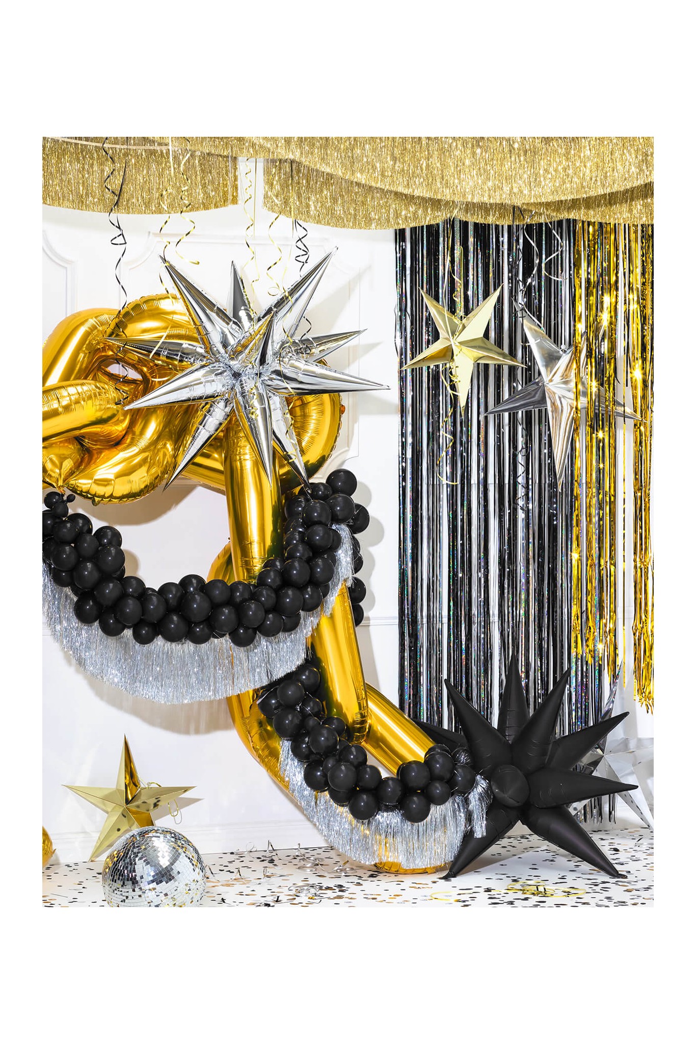 Star foil balloon 3D FB68M