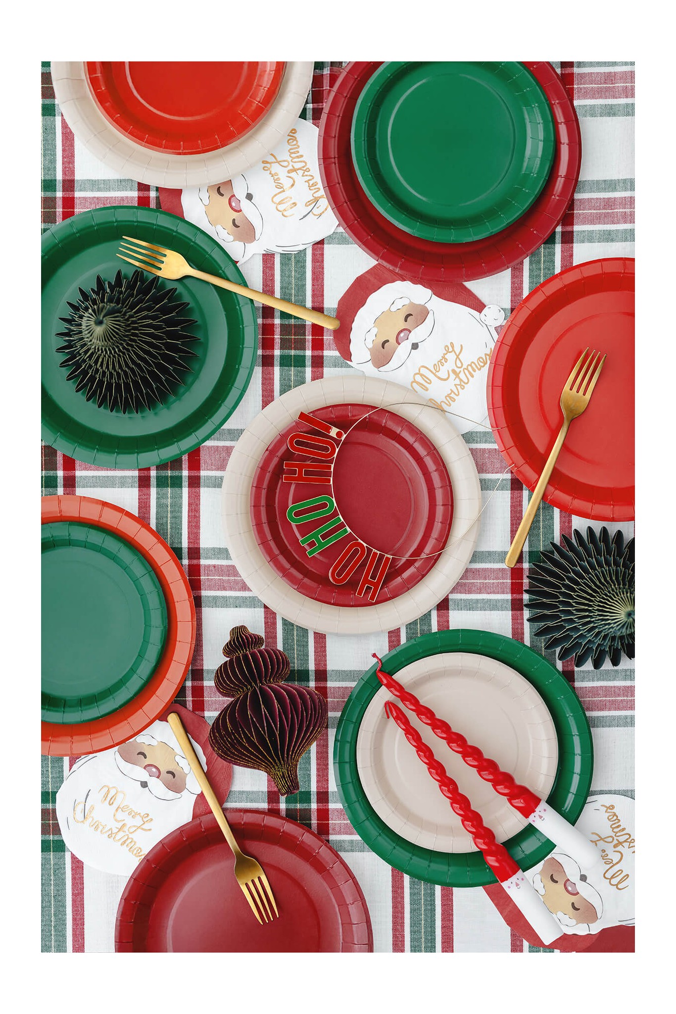 Servietten Weihnachtsmann