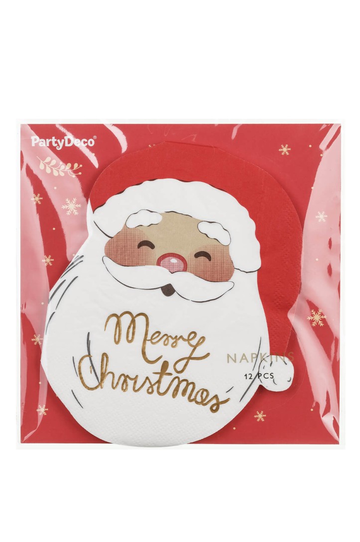 Santa napkins