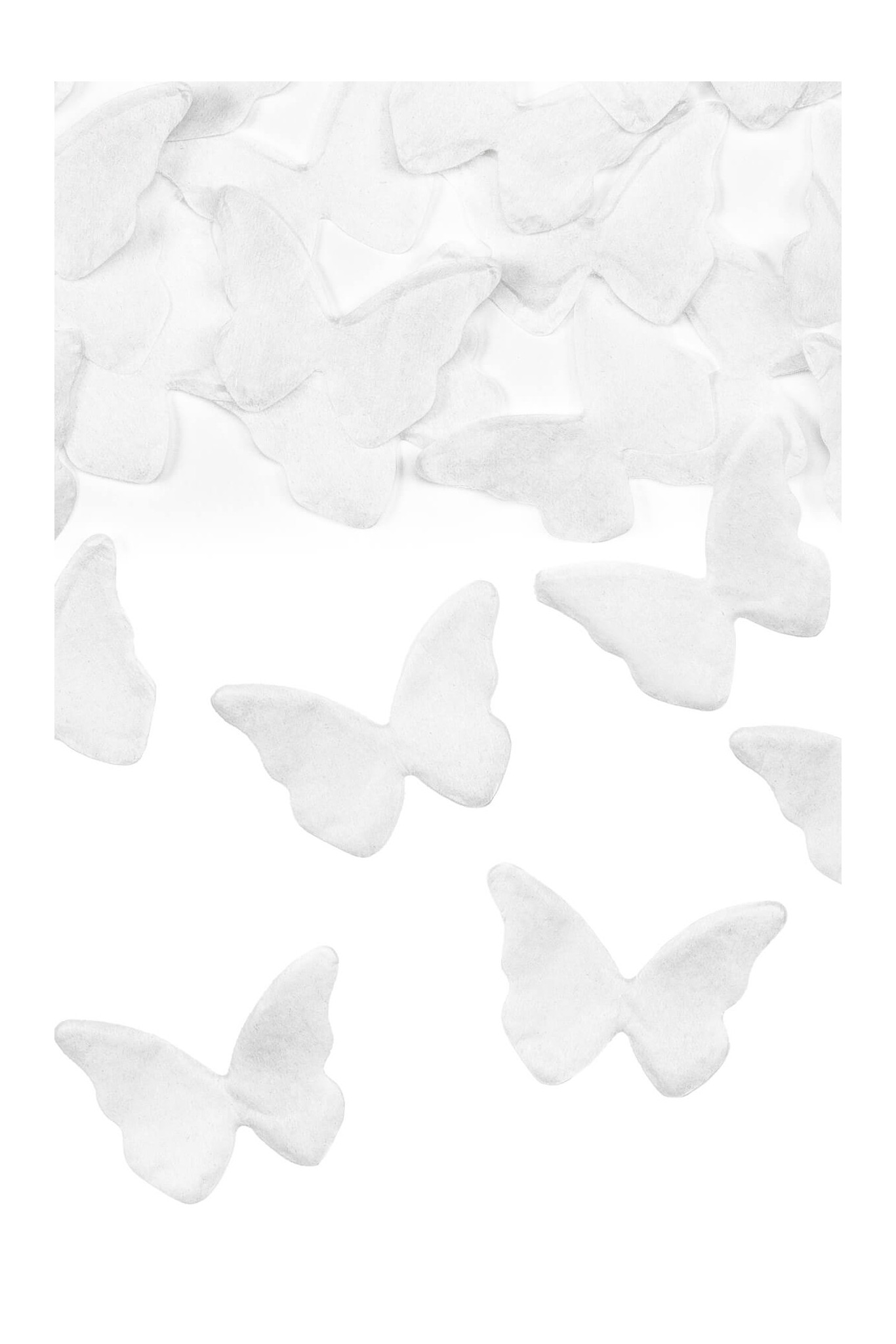 Confetti cannon with butterflies, 20 cm