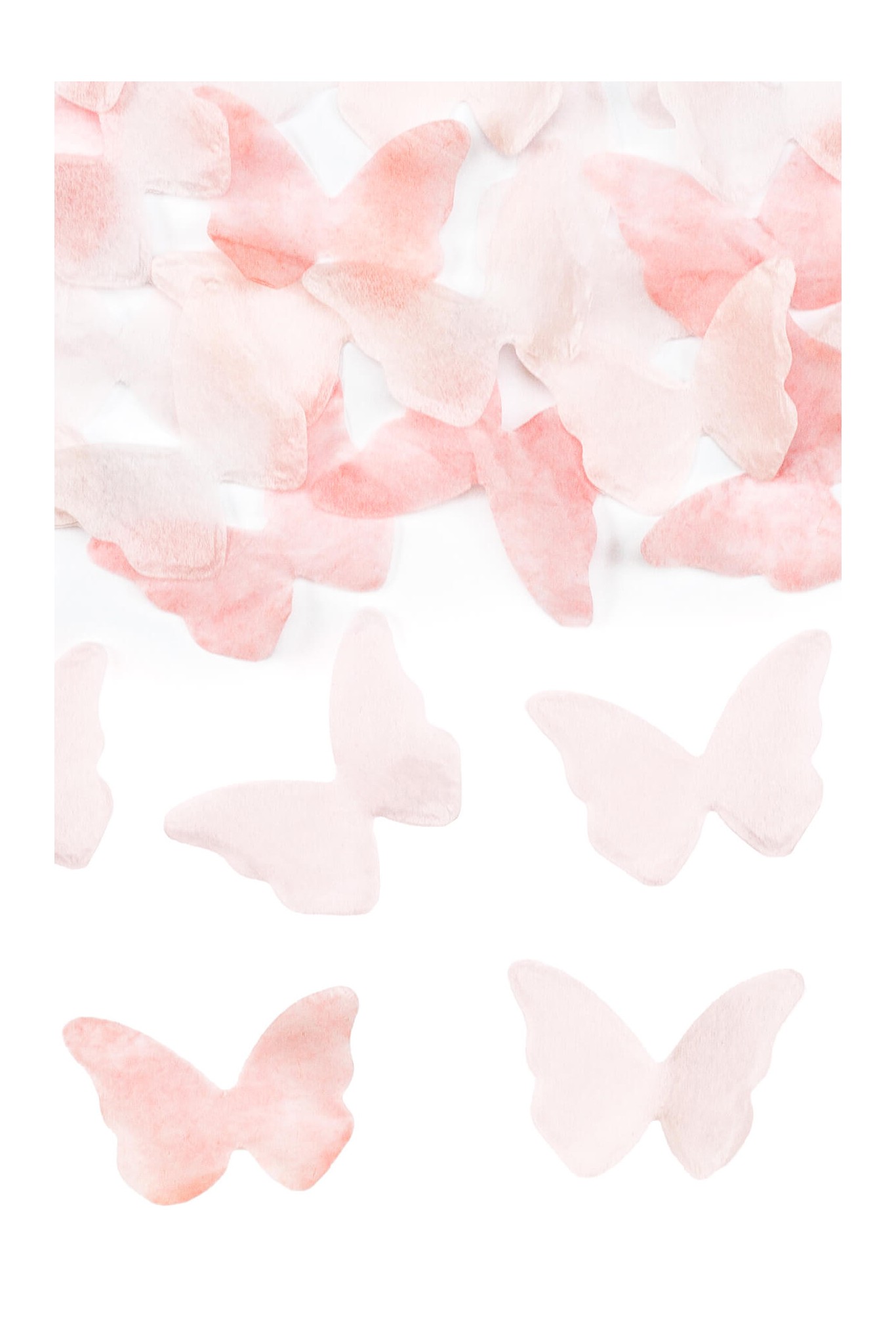 Confetti cannon with butterflies, 20 cm