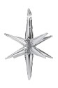 Metallisierter Folienballon Stern 3D FB258T