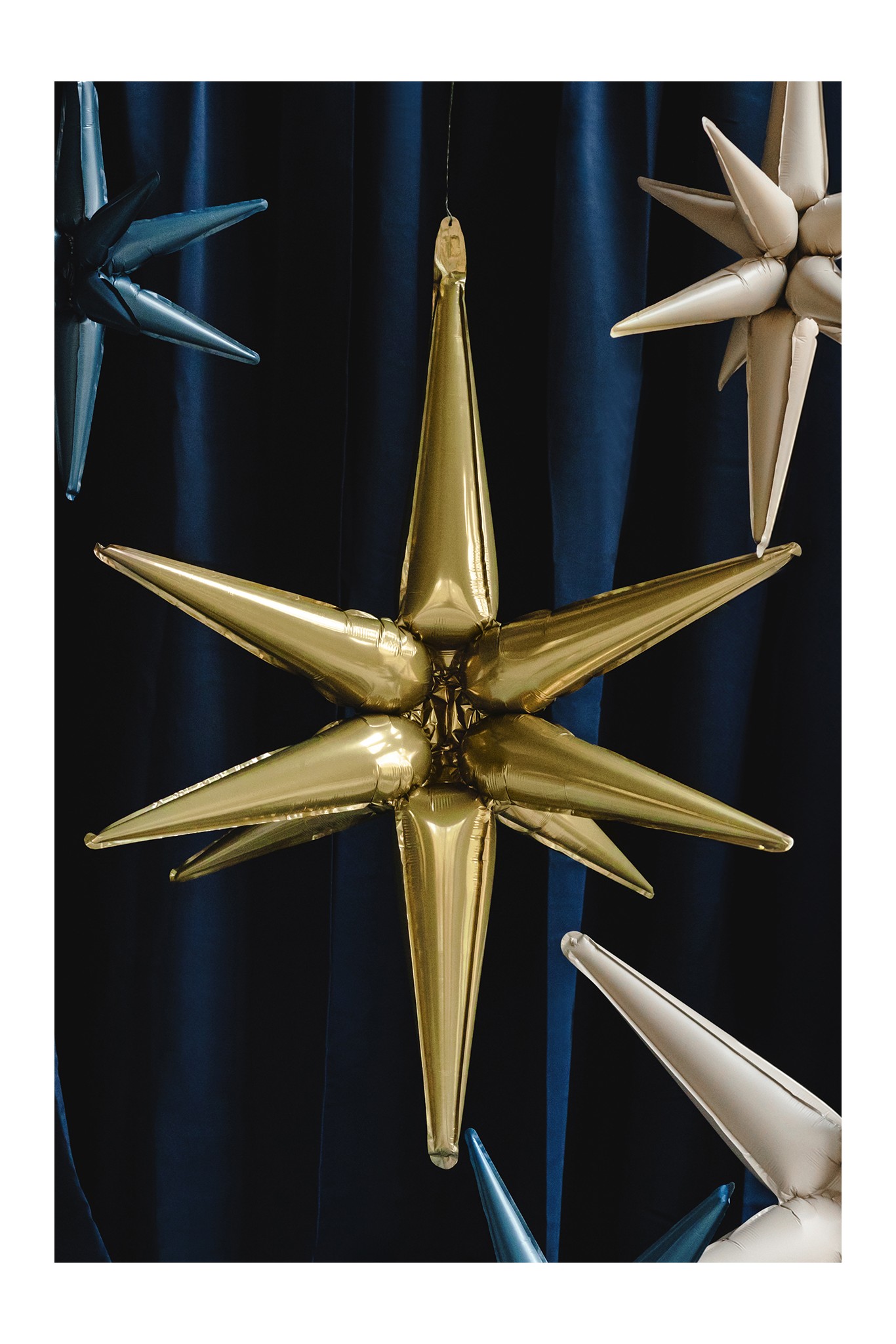 Metallic foil balloon Star 3D FB258T