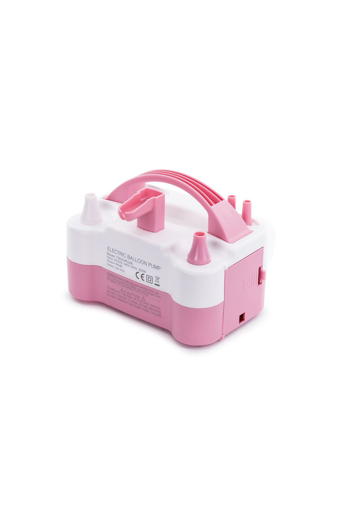 Electric pump with two outlets