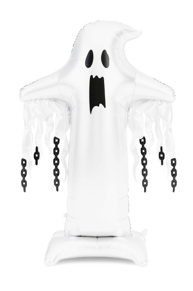 Standing xxl ghost foil balloon 109 x 165 cm